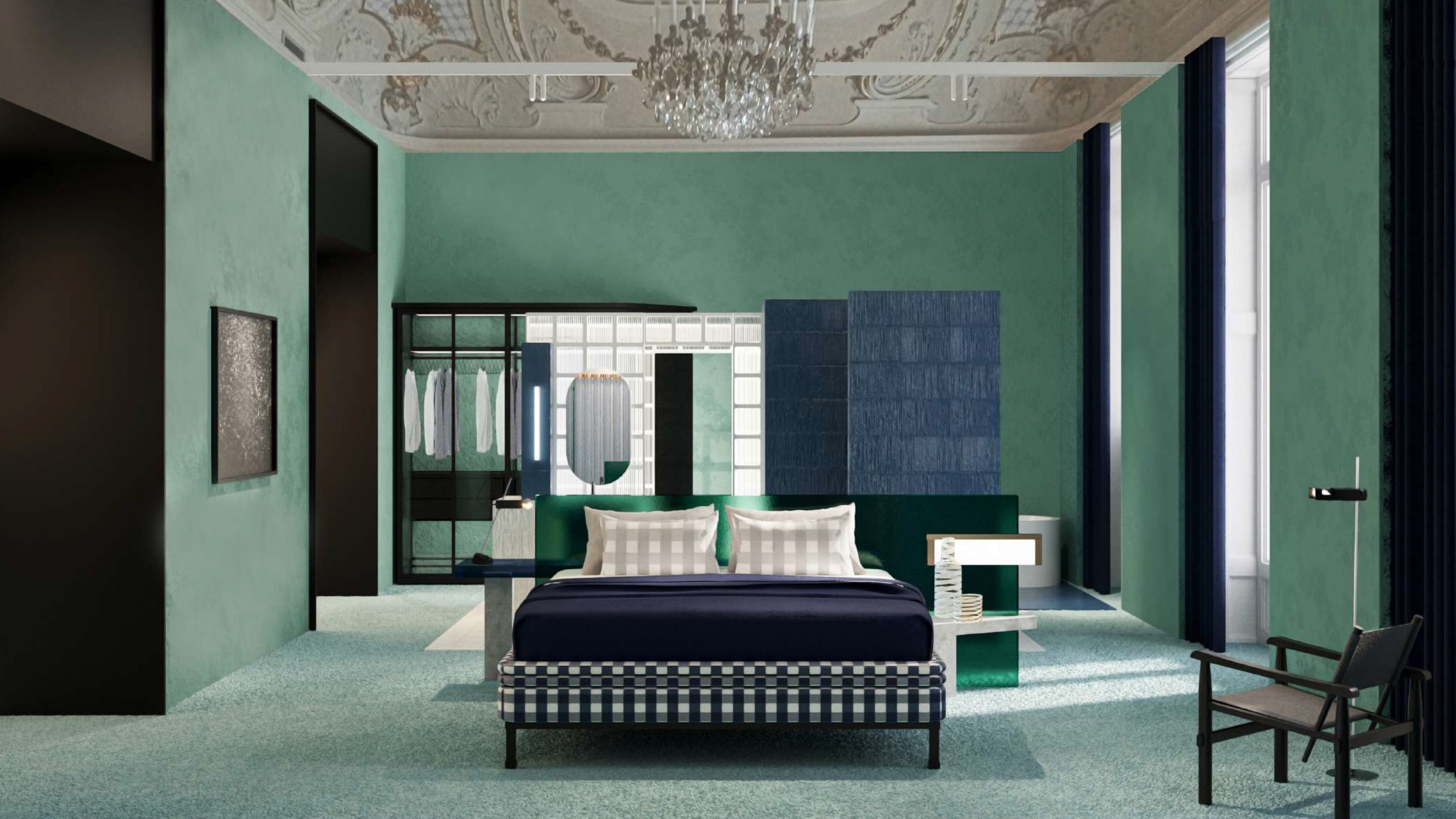 BEDROOM & BATHROOM